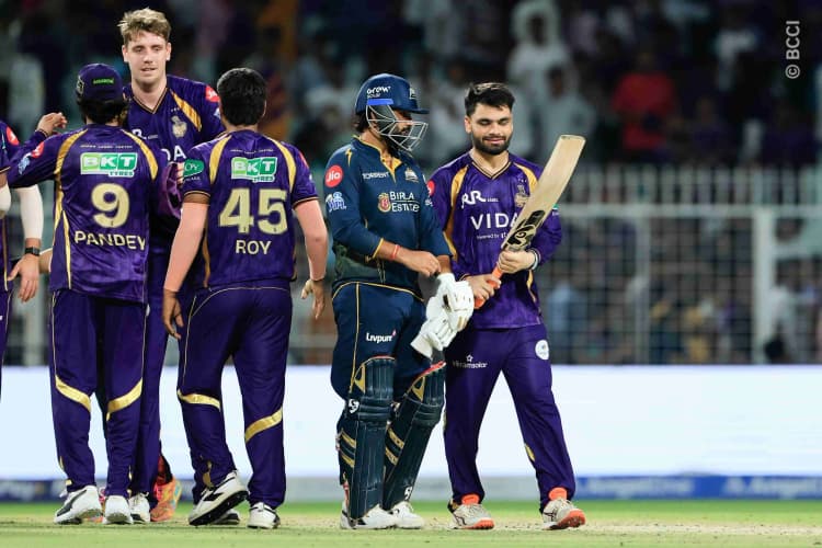 Kolkata Knight Riders Vs Gujarat Titans Match 60