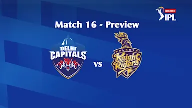 Dream11 IPL 2020, Match 16: DC vs KKR – Preview