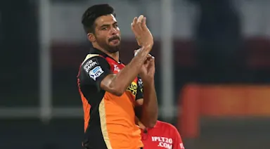 SRH's Barinder Sran fined