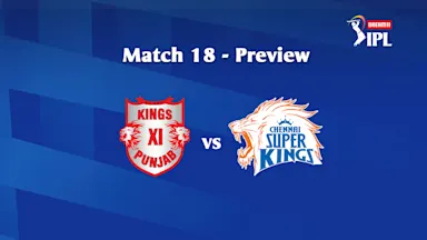 Dream11 IPL 2020, Match 18: KXIP vs CSK – Preview