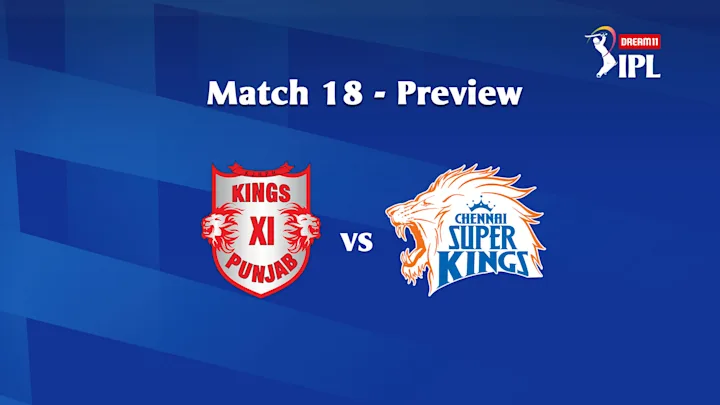 Dream11 IPL 2020, Match 18: KXIP vs CSK – Preview