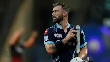 Matthew Wade reprimanded for breaching the TATA IPL's code of conduct
