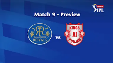 Dream11 IPL 2020, Match 9: RR vs KXIP – Preview